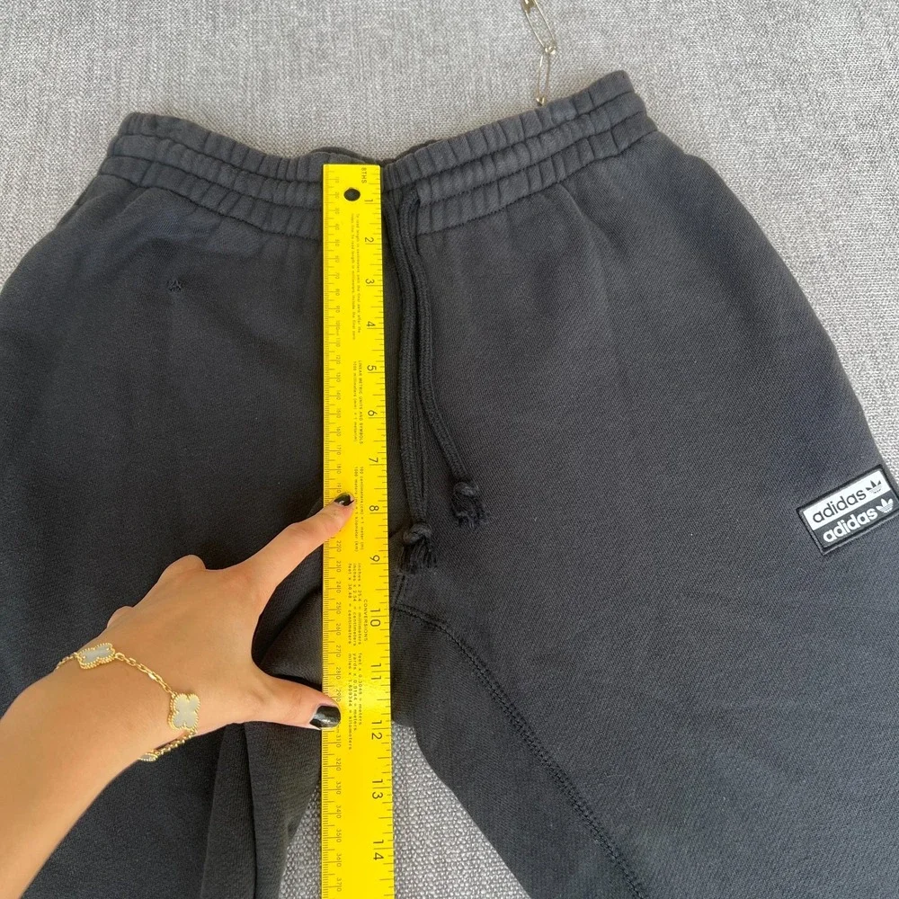Adidas R.Y.V. Sweatpants Mens Black Athletic Gym Workout Tapered Leg Drawstring